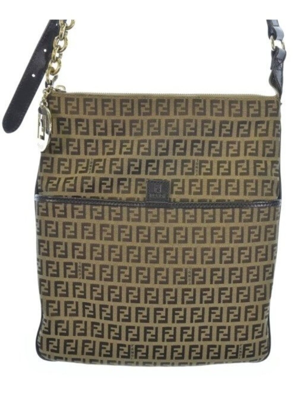 Fendi Zucchino Pattern Shoulder Bag